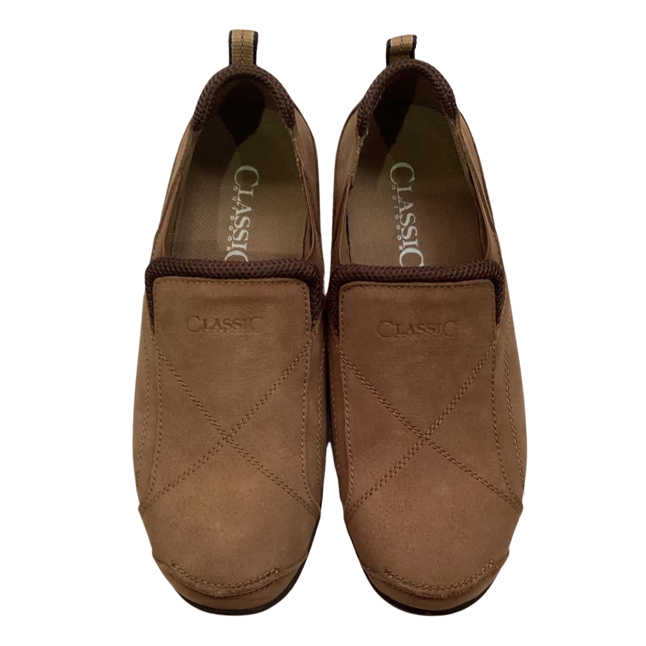 Men’s Classic Outdoor Size 9 Brown Slipon Loafers(s)