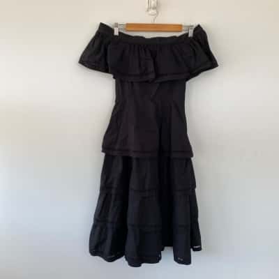 TORANNCE Black Layer Cake Dress  Size 6 