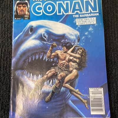 Marvel’s The Savage Sword of Conan: The Barbarian Comic — Issue #192