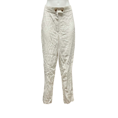 Sheike Womens  Size 10 Straight Leg Pants White 