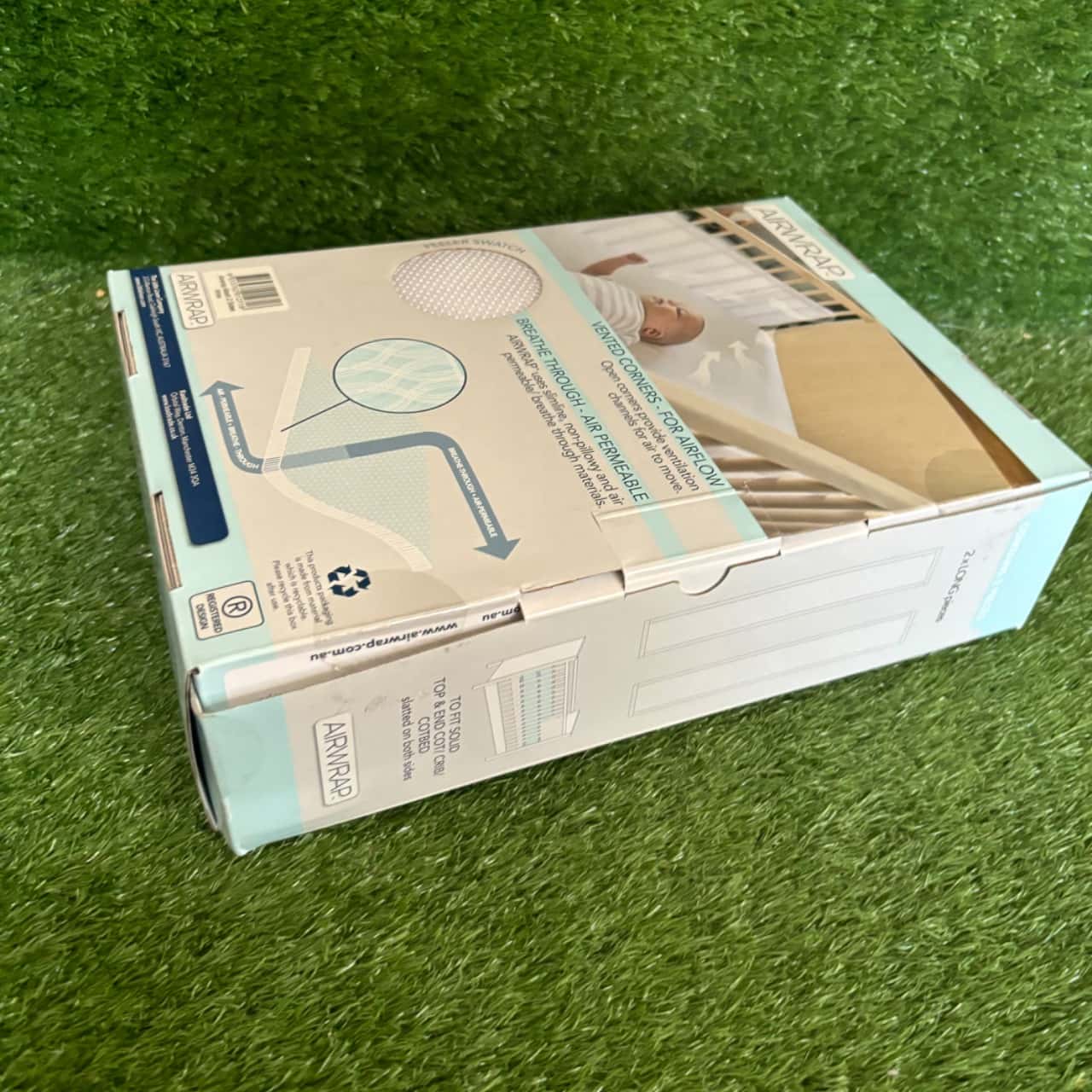 Airwrap Mesh Cot Liner 2 Sides Solid End (New)(s)