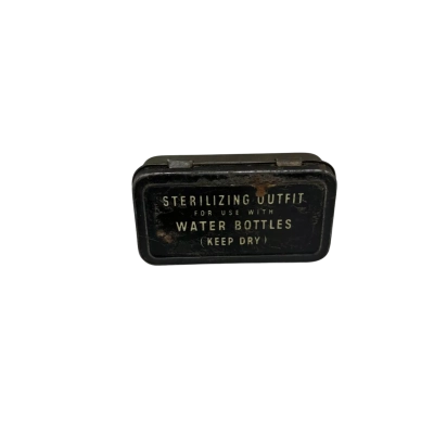 Sterilizing outfit tin