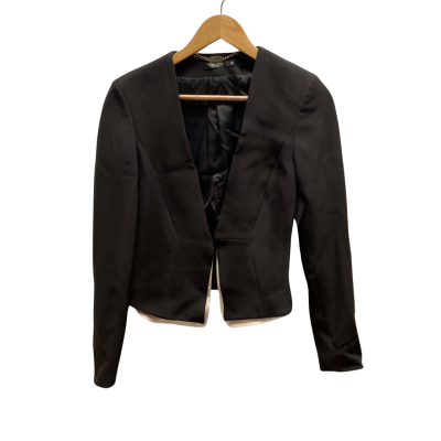 Portmans Womens Size 8 Open Jacket Black  
