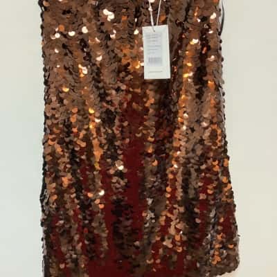 Seed Womens  Size 6 Party Dress / Sleeveless Dress  Rose Gold 