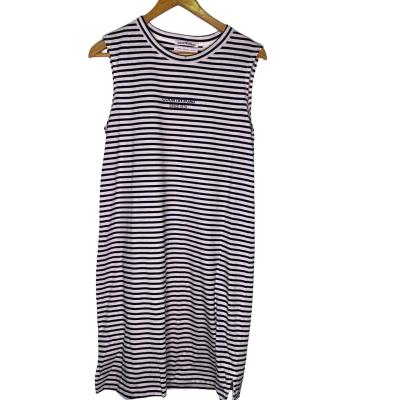 Country Road Womens  Size XXS Casual Dress Navy Blue / Striped / White 