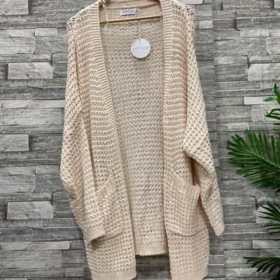 Petal + Pup Womens  Size 12 / 8 Cardigan Beige 