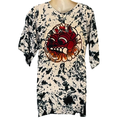  Womens  Bali bags Size XL Short Sleeve Shirt Green / Multicoloured / Pattern / Pink  / Red 