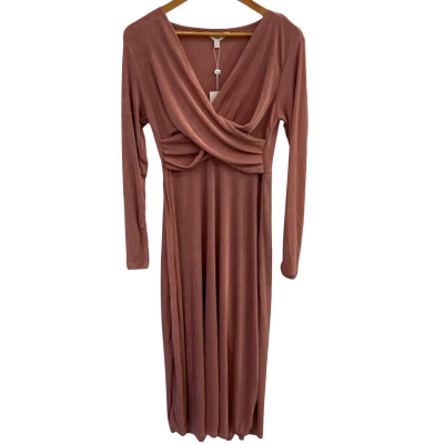 Ripe Womens Size M Portia Nursing Dress Rouge