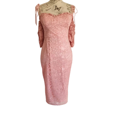 Showpo Womens  Size 12 Formal Dress Pink  BN