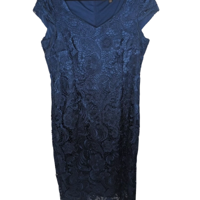 Liz Jordan Womens  Size 12 Blue Dress