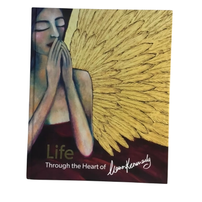 Life ThroughThe Heart Of Fiona Kennedy Hard Cover Book