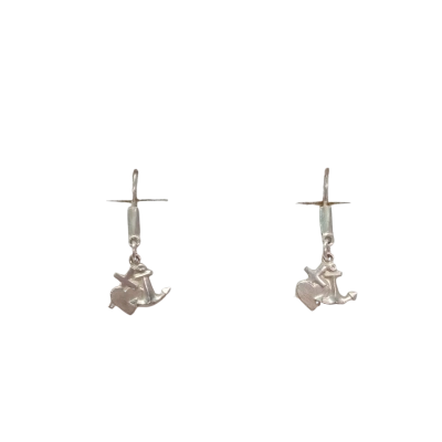 Women's Silver Earrings 