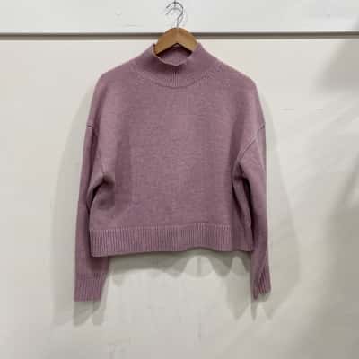Saba Womens  Size XS Crew Neck Jumper Pink  