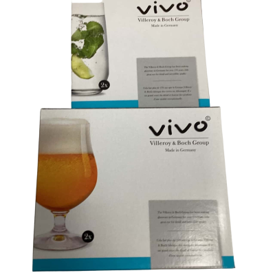 Vivo Villeroy & Boch Group Long Drink Glass 2 pcs set + Beer 2 pcs set