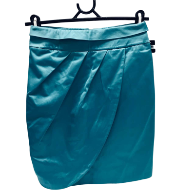  Womens Roman Size 8 Pencil Skirt Teal