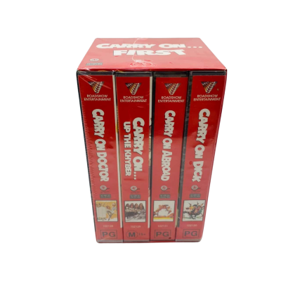 Carry On First Set of 4 VHS