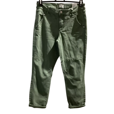 BNWT Just Jeans Womens  Size 12 Slim Boyfriend Jeans Mid Rise Catus Green RRP $99.95