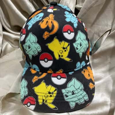 Pokemon Kids Cap Black / Pattern 
