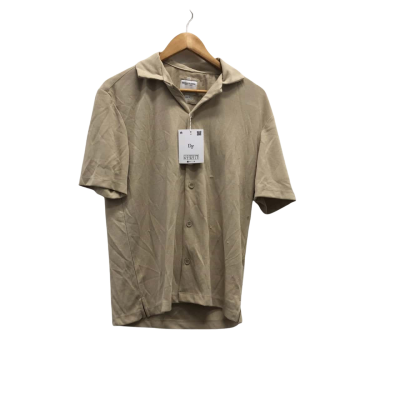Denim & Flower Mens  Size S Short Sleeve T-shirt Beige BNWT
