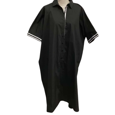  Slate The Label  Size One Size Shirt Dress / Short Sleeve Dress  Black  