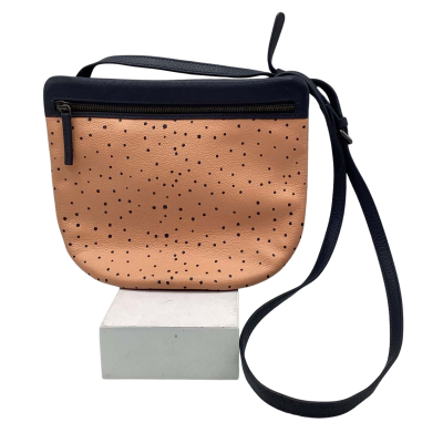 BNWT ELK Womens Spotted Peach Cross Body Bag 