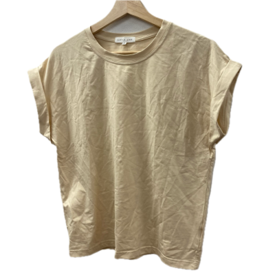 Little Lies Womens  Top Size S Beige 