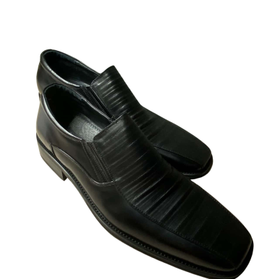 Davinci Black Leather Dress Shoes Size 11