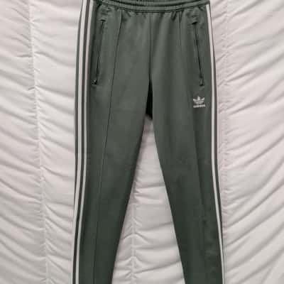 Adidas Mens Beckenbauer Green Track Pants - Size XS 