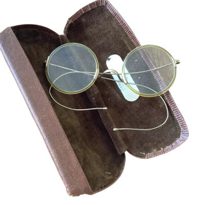 Antique Round-Lens Spectacles. 