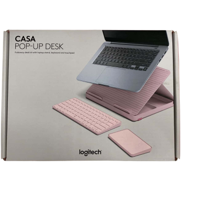 Logitech Pop Up Desk Pink