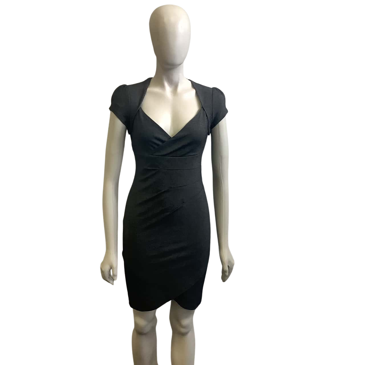 BNWT Jane Norman Women's Size 6 Short Sleeve Midi Dress Grey (s)