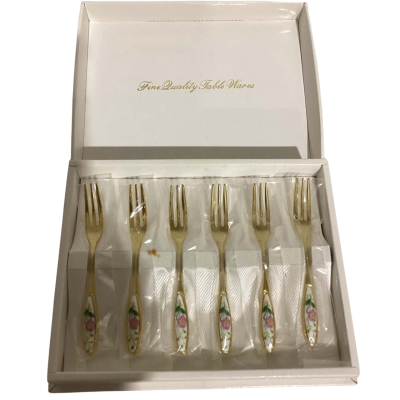 Fine Quality Table Wares Cake Fork Set