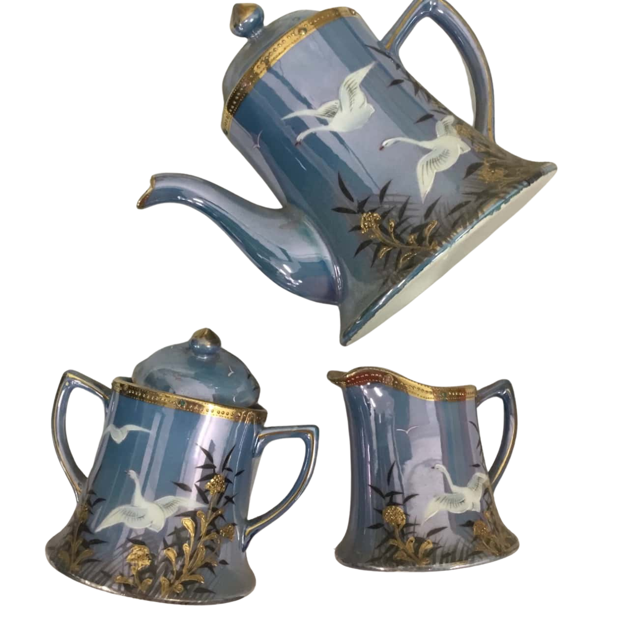 Ric Rac Pattern Tea Set Rising Sun Tea set(s)