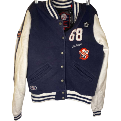 Superdry Kids  Size XS Jacket Blue / White 