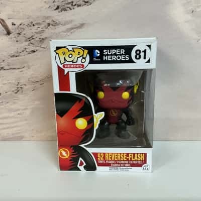 New Funko Pop DC Super Hero 81 Reverse Flash