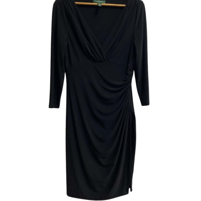 Ralph Lauren Womens Size 10 Formal Dress Black  