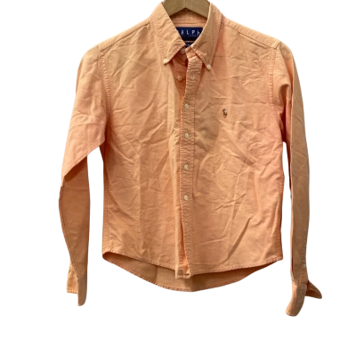 Polo Ralph Lauren Mens  Size 6 Polo Shirt Orange 