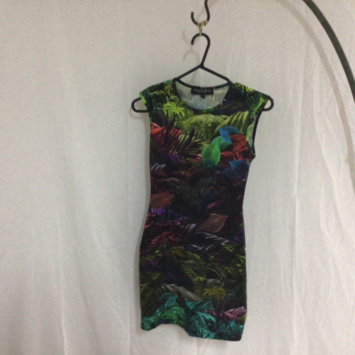 Topshop Womens  Size 6 Mini Dress Multicoloured 