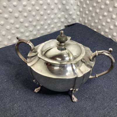 Vintage Silver Plated Sugar Pot