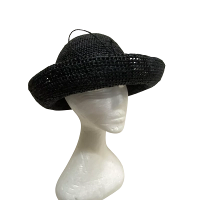 Helen Kaminski Womens  Size 17 Hat Black