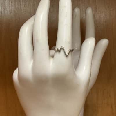  Womens Ring Silver stamped925