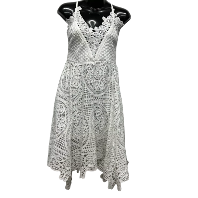 WhoIAm Women's  Size 12 Casual Dress / Cocktail Dress / Party Dress White 