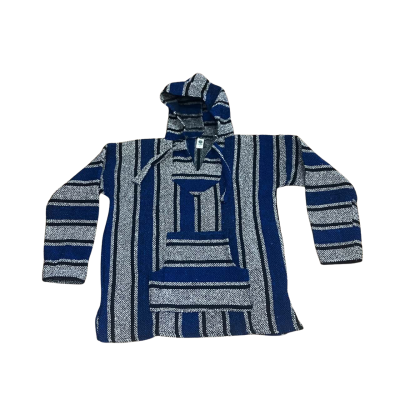 PLATA BONITA Mexican Baja Jacket Hoodie Style Size M