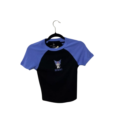 BNWT Sanrio Kids Kuromi Top Size XXS Black  