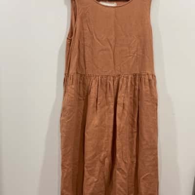 Perfect Linen Womens  Size XL Nude 