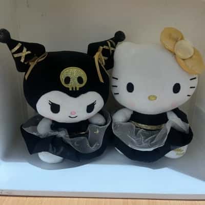 Hello Kitty and Kuromi Plushie