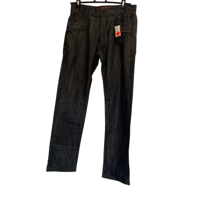 Orisue Mens  Size 30 Straight Leg Jeans Black  