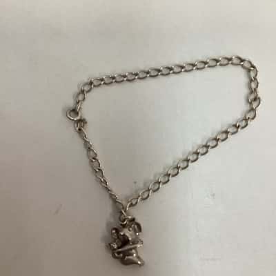 Silver 925 Charm Bracelet with Koala (925)