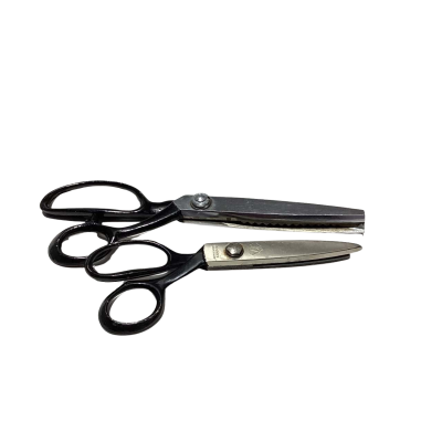 2 Pairs Pinking Shears ( Zig Zag Scissors)  1 Pair Solongen  (Vintage)    Brica 1
