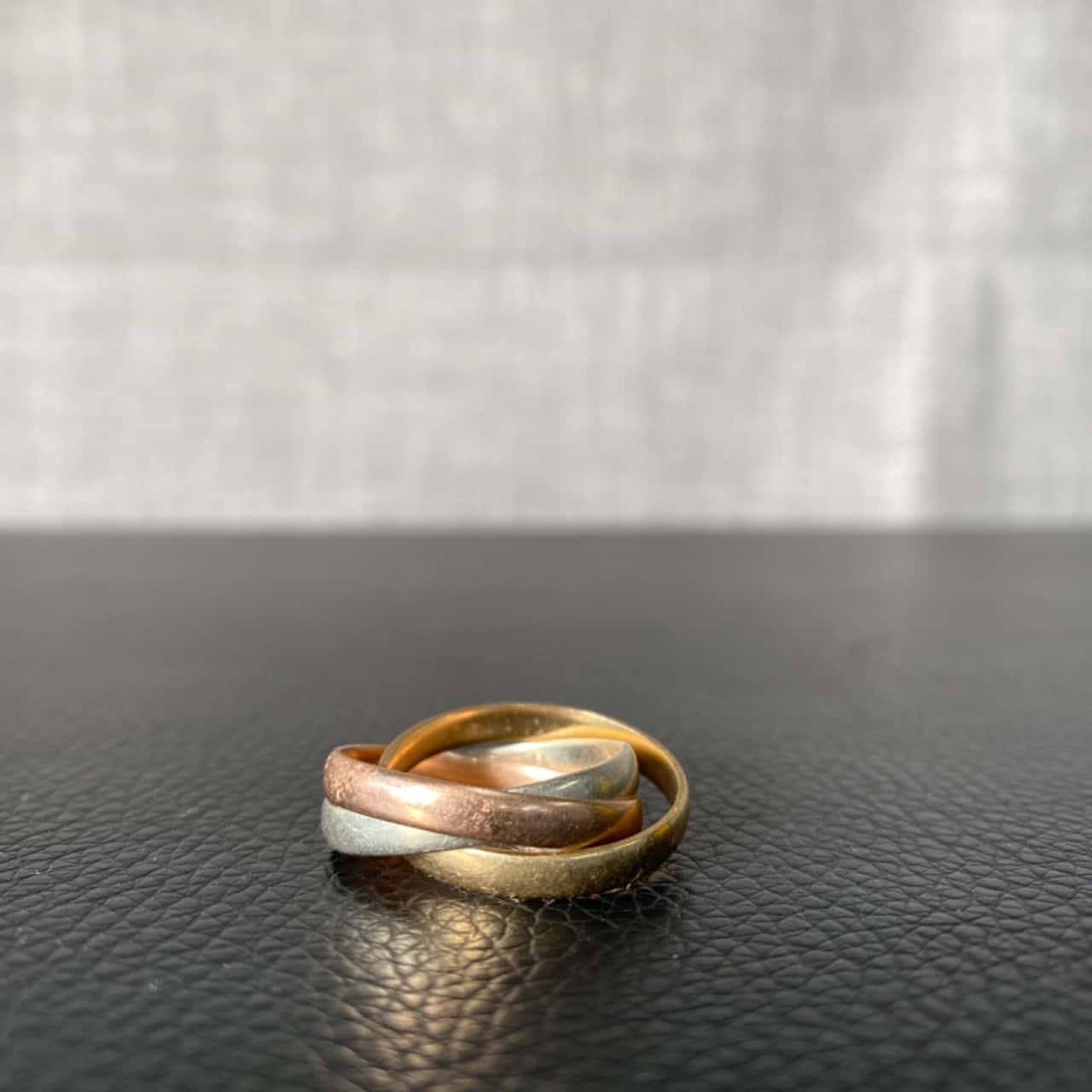 9 K Women's Russian Rings Gold / Silver